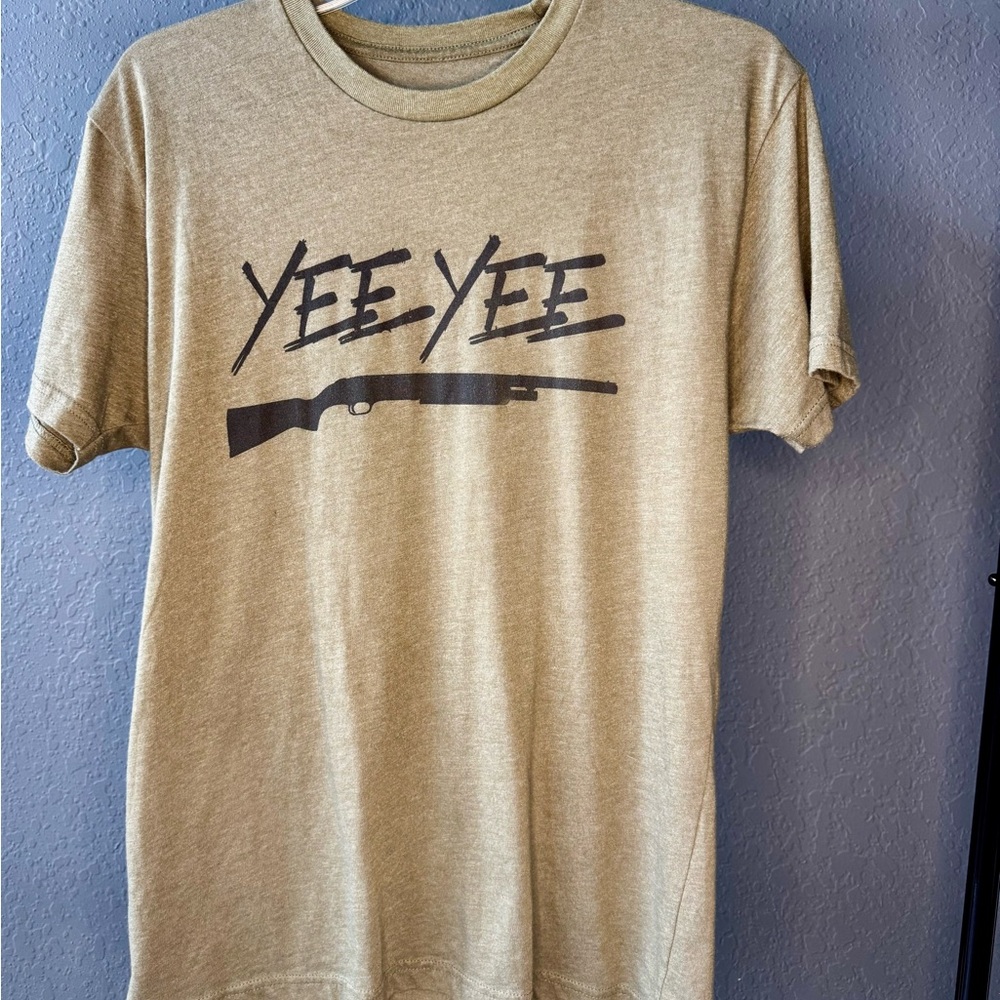 Yee Yee Moss Green Graphic T-Shirt